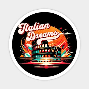 Roman Colosseum Italian Dreams Design Magnet